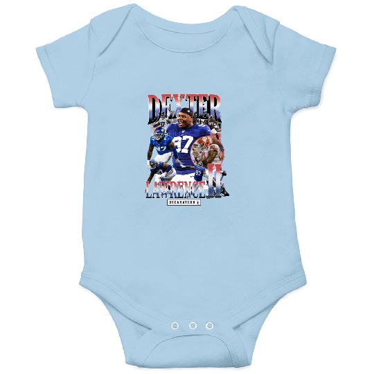 Vintage Dexter Lawrence Onesies, Sterling Shepard Dexter Lawrence Onesies