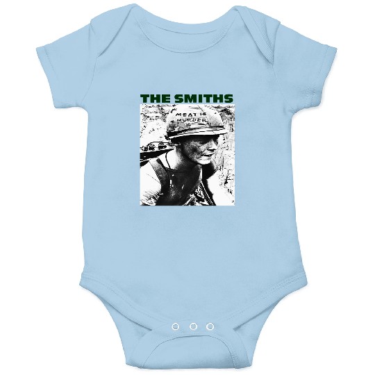 The Smiths Meat Is  Punk Rock Morissey Retro Unisex T Onesies