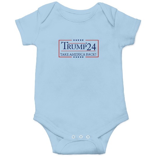 Trump 2024 Election Onesies | Take America Back | Republican Onesies | Pro Trump Onesies
