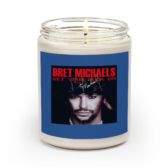 Discover For Men Women Bret Male Singer Michaels Awesome For Music Fan Scented Candles
