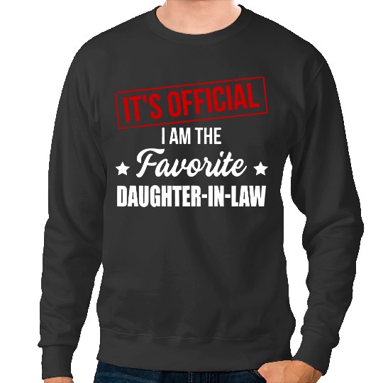 Discover It's Vintage I Am The Favorite Daughter In Law Sweatshirts