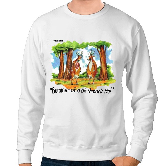 1990s The Far Side Bummer Of A Birthmark Sweatshirts, The Far Side Sweatshirts,