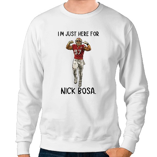 San Francisco Football Sweatshirts | Nick Bosa | 49ers Apparel | Vintage 49ers