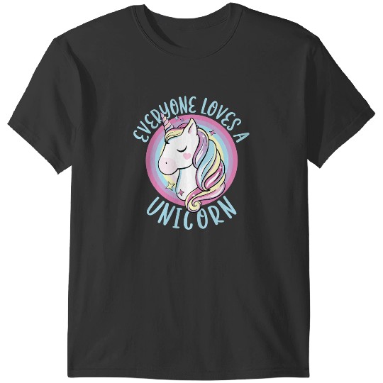 Discover Pony Unicorn Funny Everyone Loves A Unicorn Swingers ENM Ponies T-Shirts