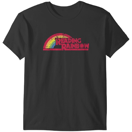 Discover Reading Rainbow - Distressed on Blue T-Shirts