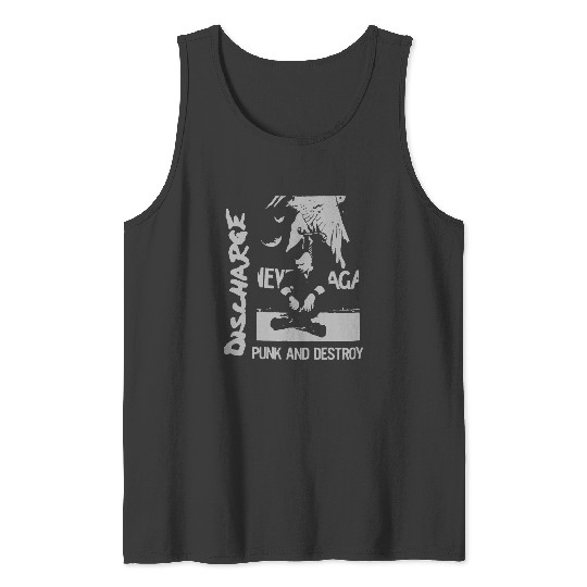 Discover Discharge - Punk and destroy Premium Tank Tops