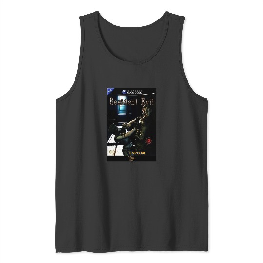 Resident Evil 1 - GameCube NA Original Box Cover No Neon Tank Tops