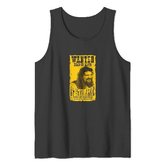 Wrestling Entertainment Cactus Jack Wanted Graphic Tank Top