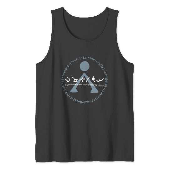 Stargate inspired Tank Tops - Origin Earth Symbol