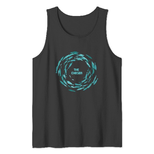 Cycle Fish The Chosen Merch Against The Current Tank Tops