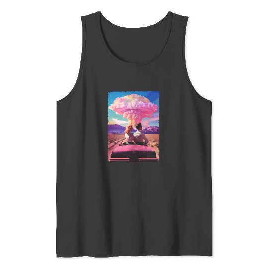 Barbenheimer Barbie the destroyer of word Tank Tops, Barbie Movie Oppenheimer Tank Tops