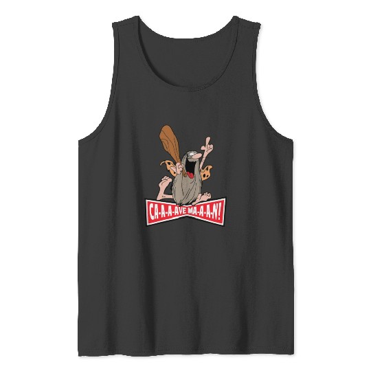 Captain Caveman Tank Top