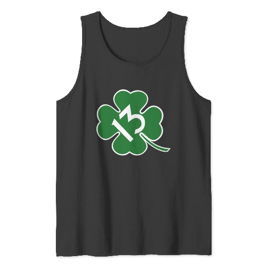 Lucky 13 shamrock Tank Top