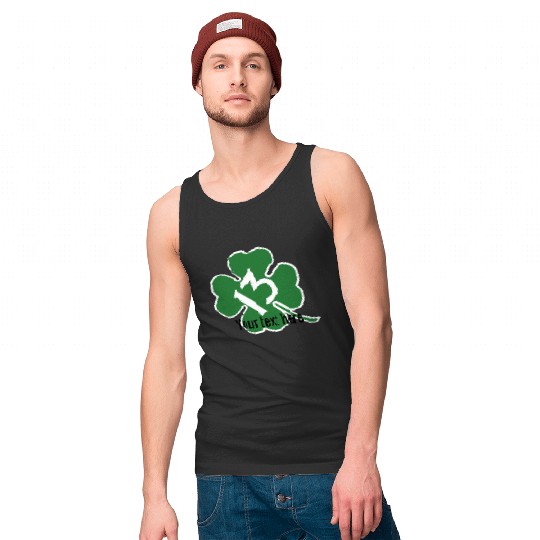 Lucky 13 shamrock Tank Top