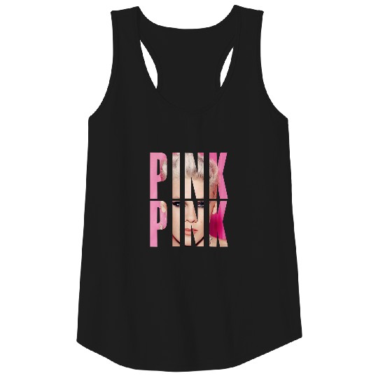 Discover Pink P!nk Tank Tops, Pink Singer Merch Tank Tops, Pink On Tour Graphic Tank Tops, 2023 Concert Tank Tops