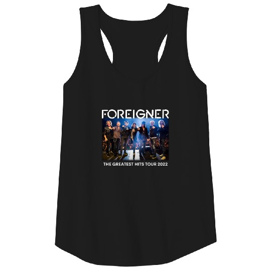 Discover Foreigner The Greatest Hits Tour 2022 Tank Tops