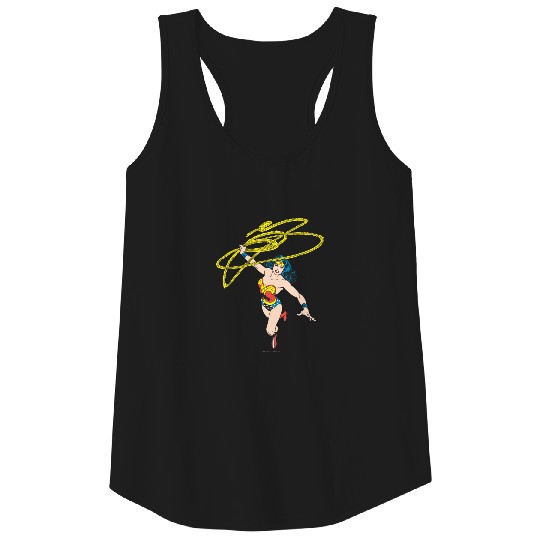 Wonder Woman Holds Lasso 2 Tank Top