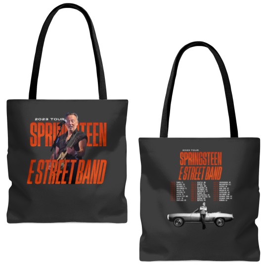 Bruce Springsteen Tour 2023 Tote Bags (AOP)