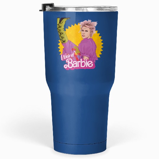 Weird Barbie, Ken Tumblers 30 Oz, Barbie Tumblers 30 Oz, Barbenheimer, Film Tumblers 30 Oz, Gift Tumblers 30 Oz, Unisex Tumblers 30 Oz, Pink Tumblers 30 Oz