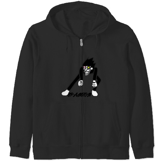 Spamton Zip Hoodies