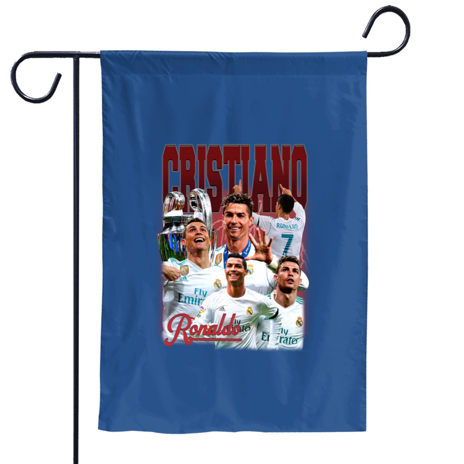 T-shirt Bootleg 90s the G.O.A.T Cristiano Ronaldo Football 