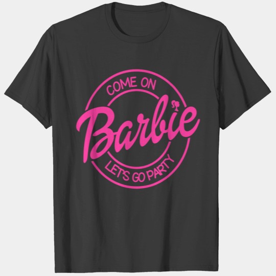 Barbie The Movie Logo Pink Tee 2XL