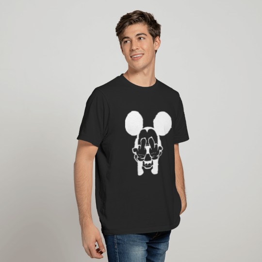 Disney Mickey Mouse Middle Finger T-Shirts