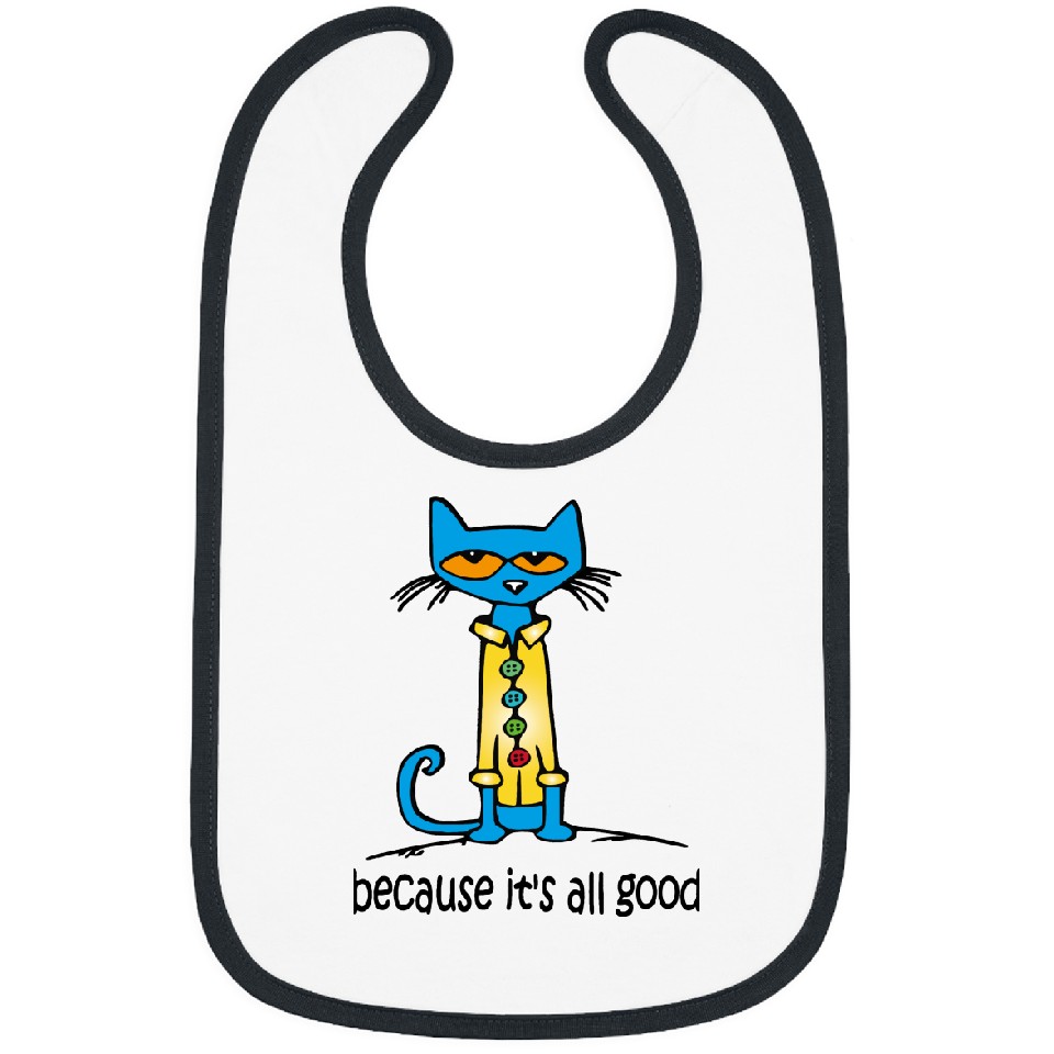 Pete the cat Bibs