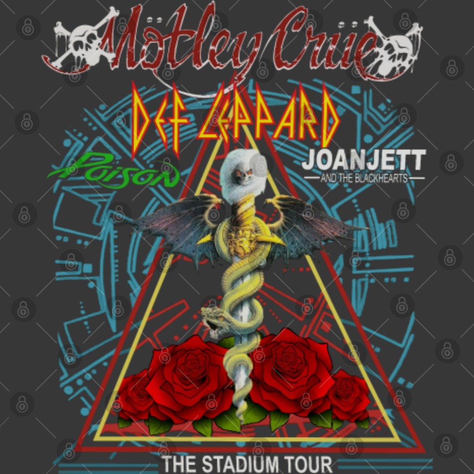 Def Leppard 2022 The Stadium Tour July 05 Busch Stadium St. Louis, MO Event  Poster Shirt - ReproTees - The Home of Vintage Retro and Custom T-Shirts!