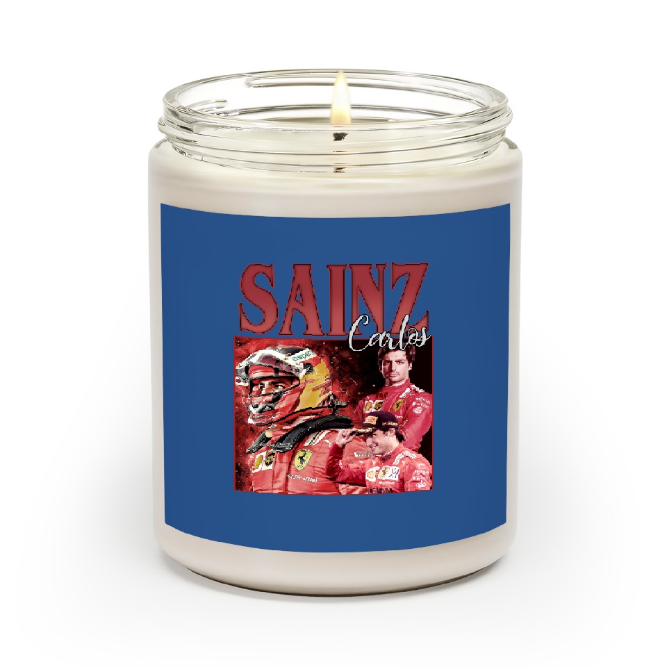 Vintage Sainz Scented Candles Driver Racing Championship Formula Racing