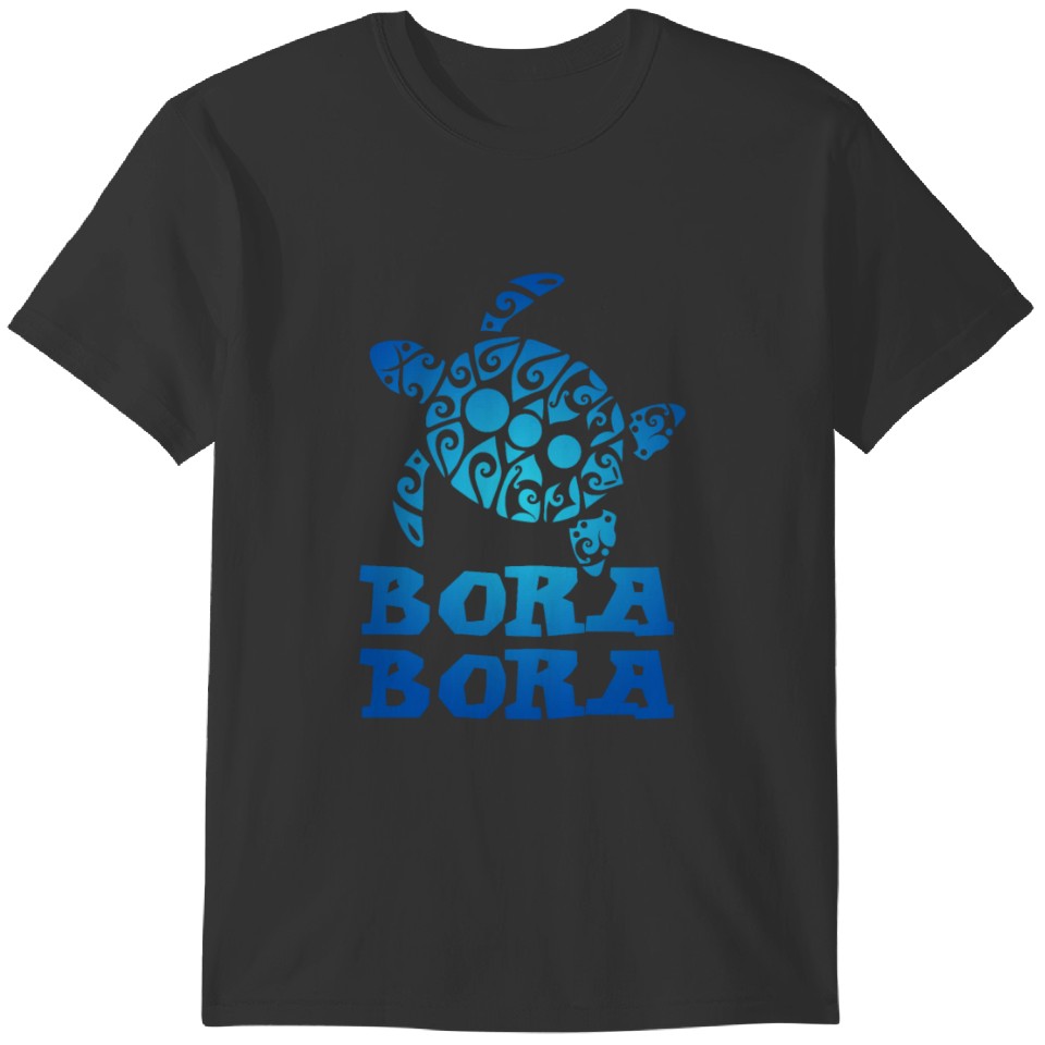 Uomo Maglietta Bora Bora 1 T-shirt Stampa Grafica Divertente Vintage Idea Regalo