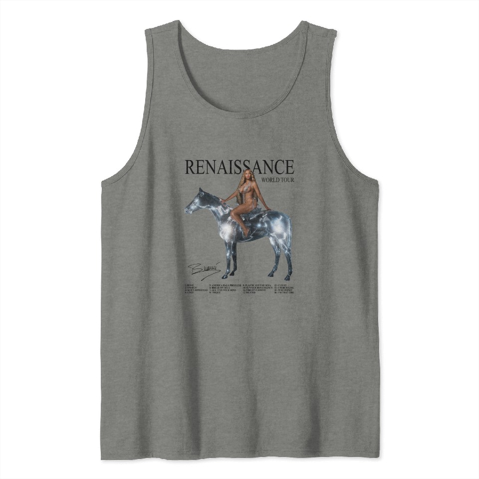 Beyoncé Renaissance World Tour Tank Tops 2023 Concert Designed & Sold ...
