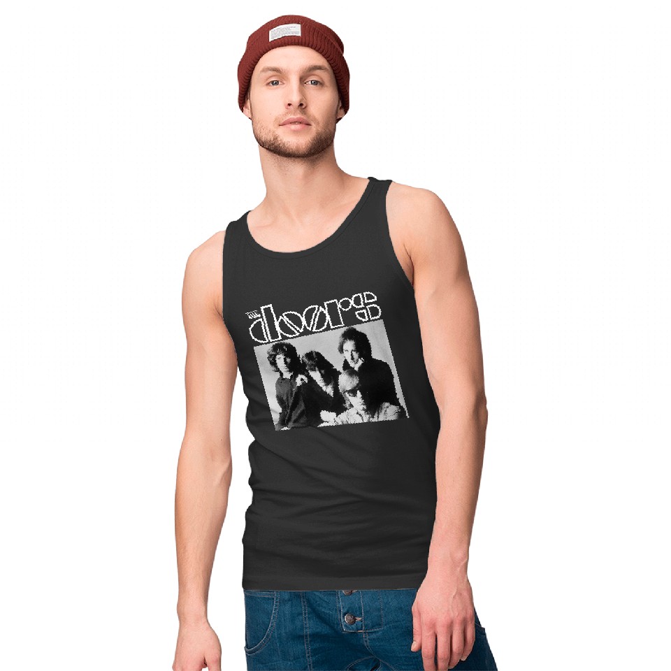THE DOORS Tee, Rock Band Tank Tops, Doors Logo Tank Tops