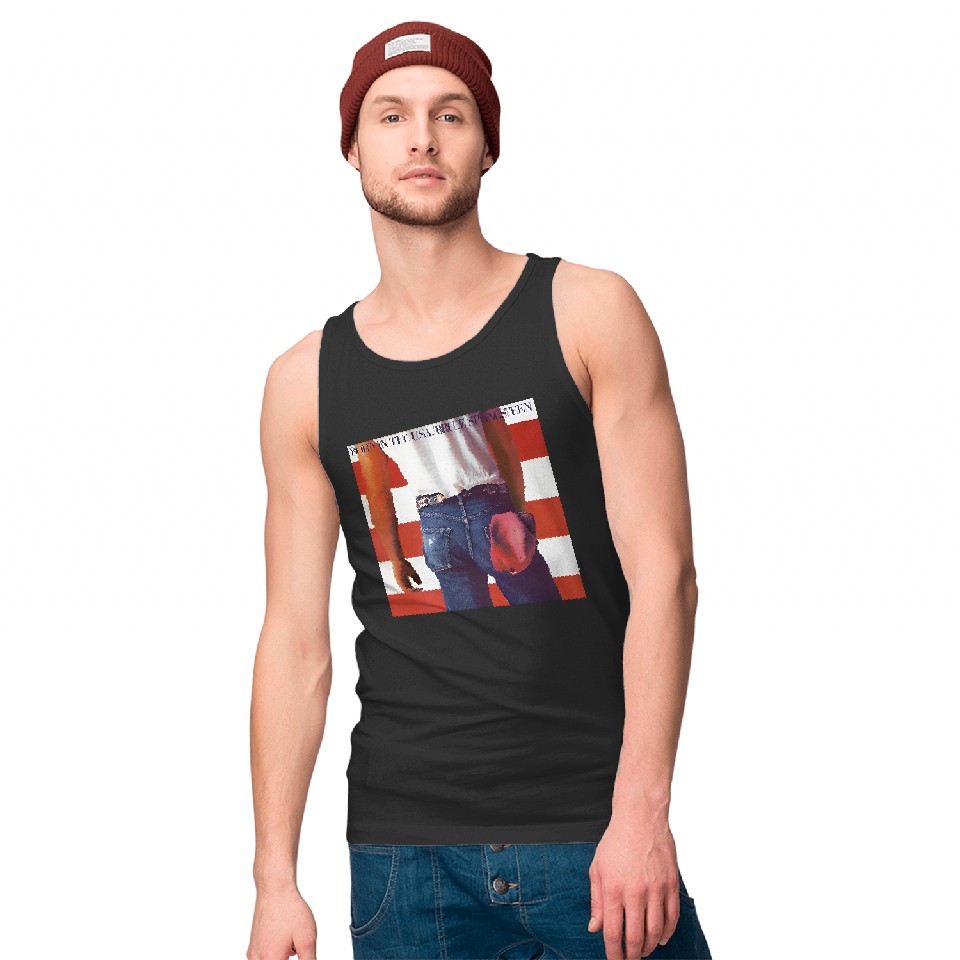 Bruce Springsteen Born In The U.S.A. Tank Tops