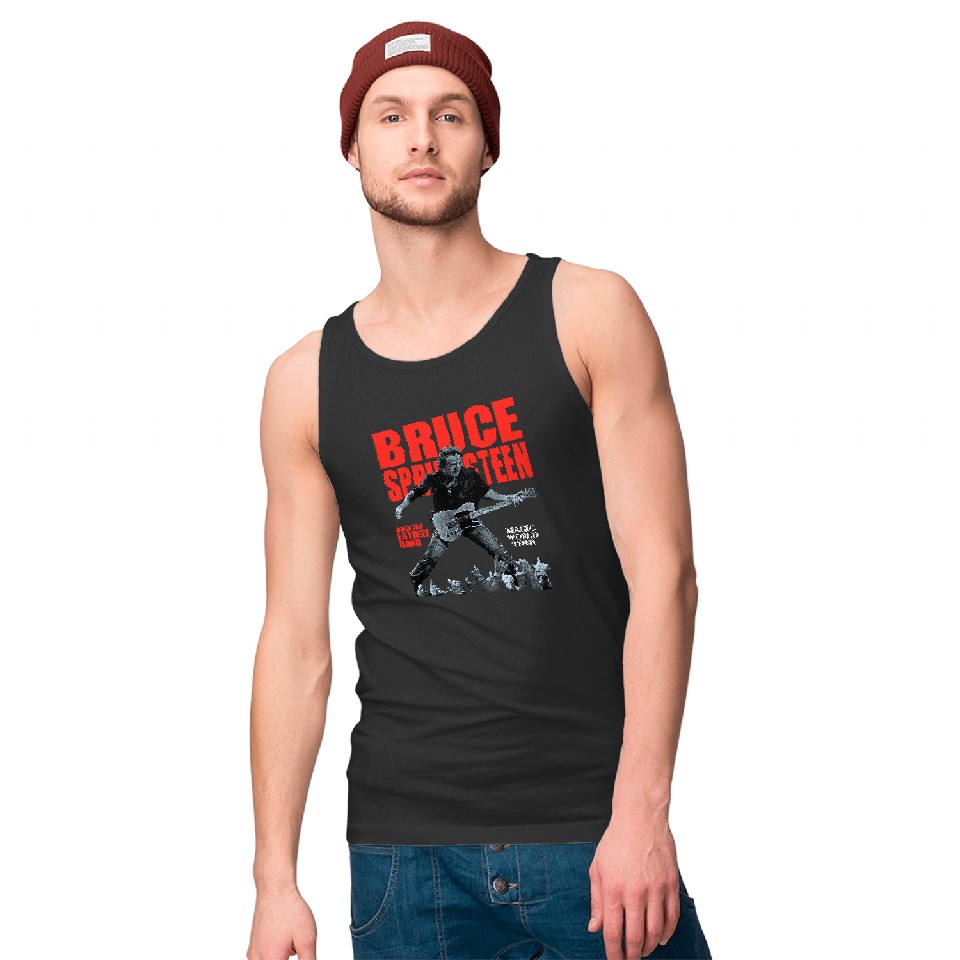 Bruce-Springsteen and E Street 2023 Tour Tank Tops, Bruce Springsteen  Tank Tops