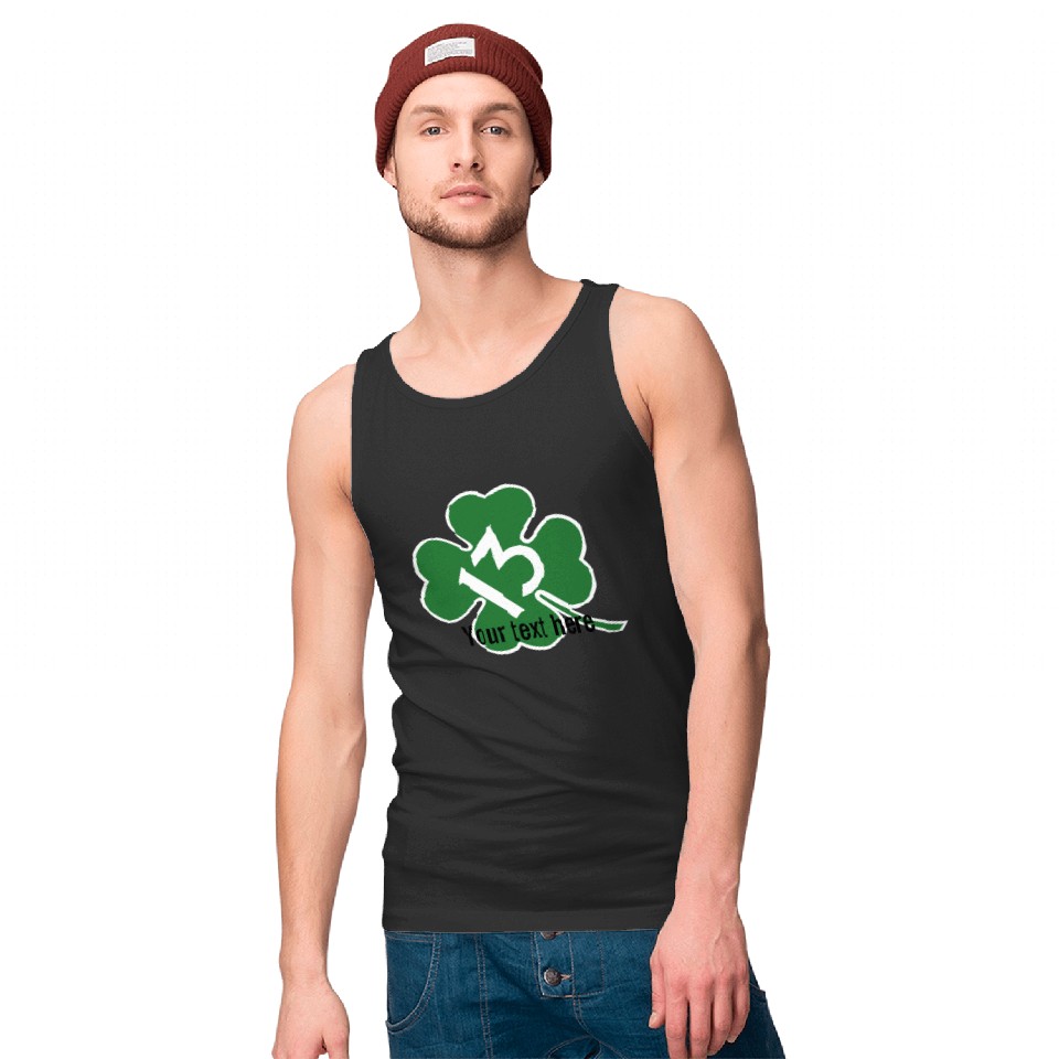 Lucky 13 shamrock Tank Top