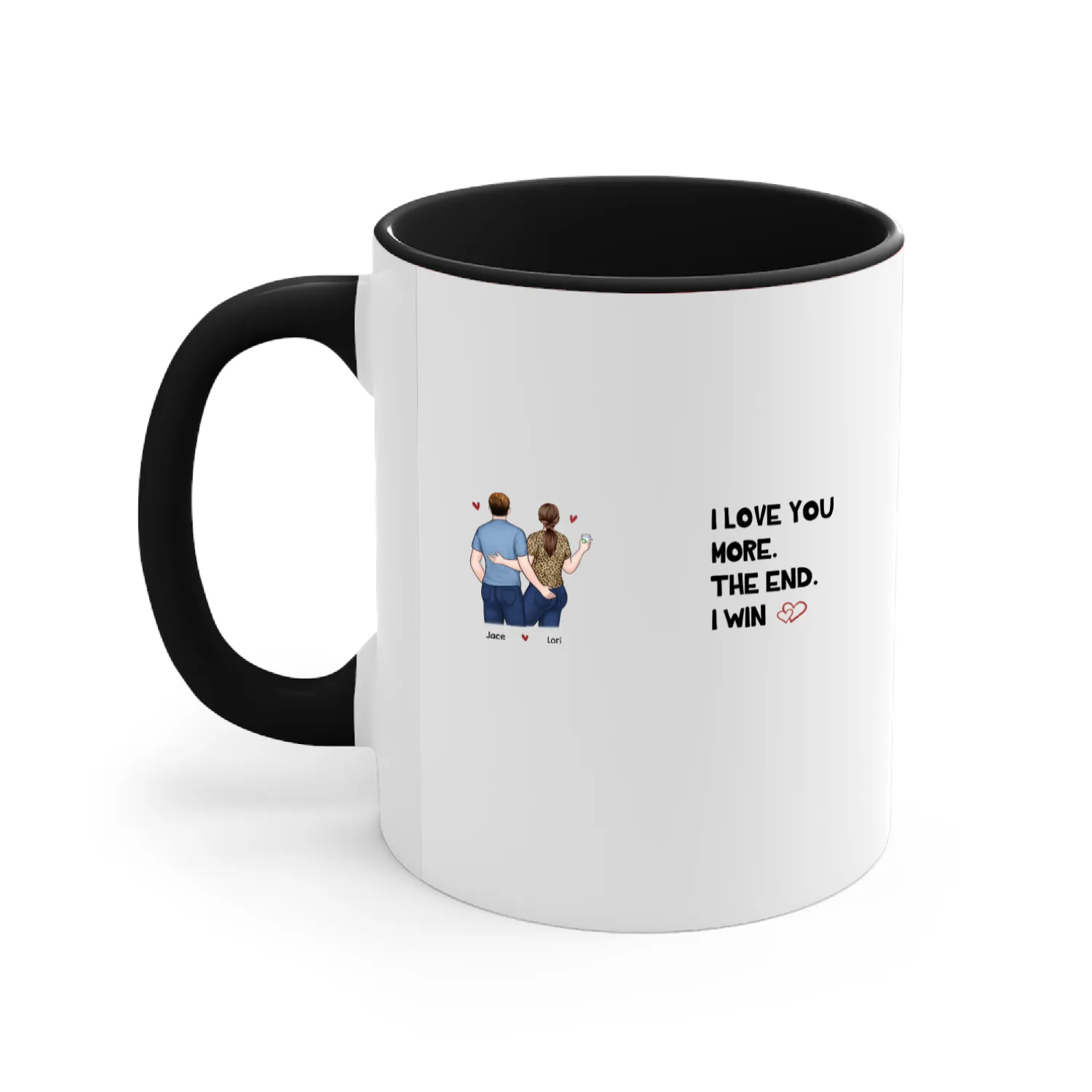 Discover I Promise To Always Be By Your Side - Couple Personalized Custom Mug - Gift For Husband Wife, Anniversary Accent Mugs