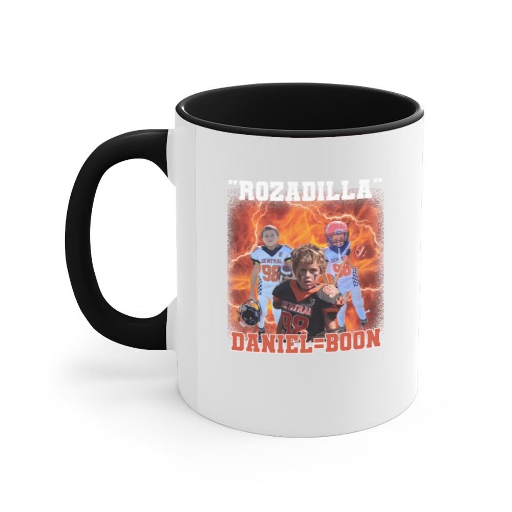 Discover Football Player Bootleg Accent Mugs - Personalized Photo Accent Mugs