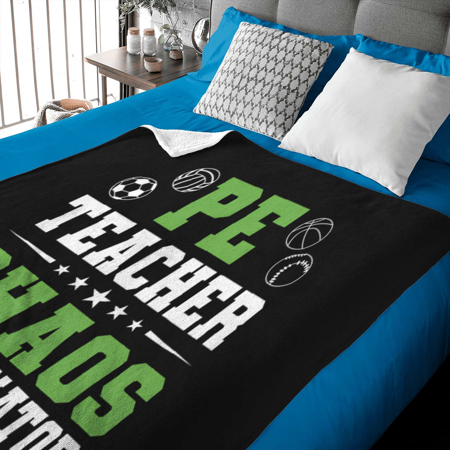 Physical Education Pe Teacher School Baby Blankets