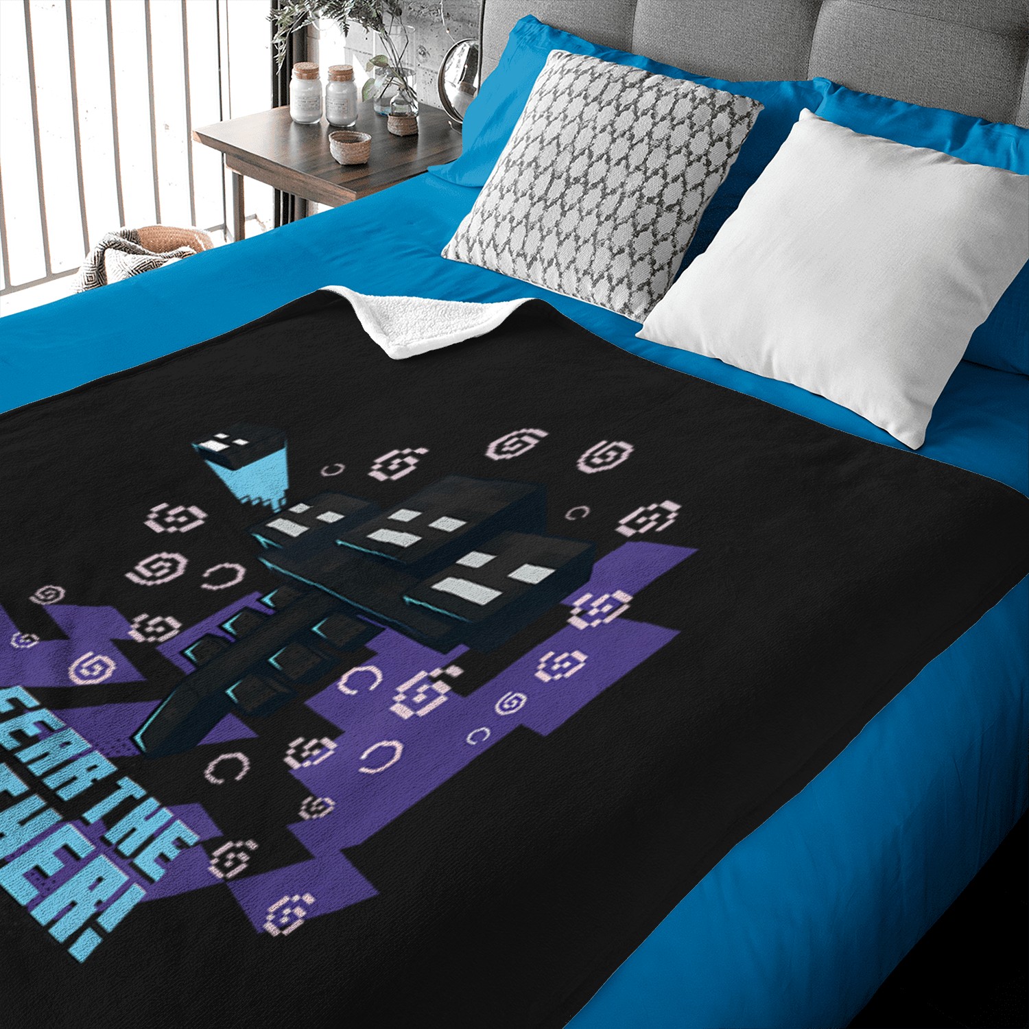 Minecraft Wither Fear The Wither Baby Blankets