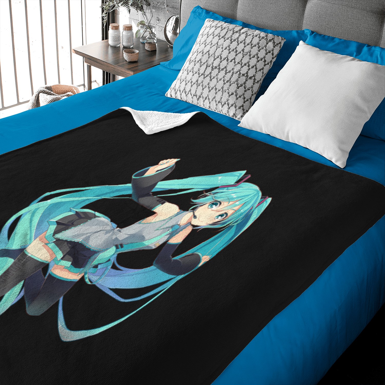 269 Miku Hatsune Baby Blankets