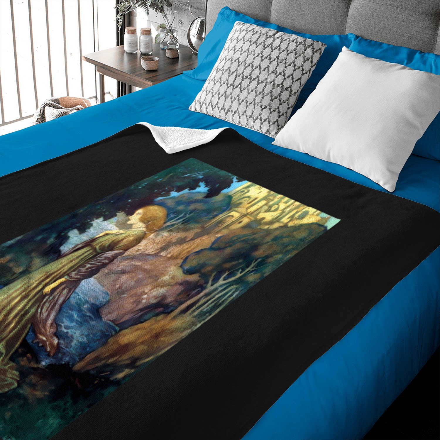 Annabel Lee - Edmund Dulac For Edgar Allan Poe T-shirt Baby Blankets