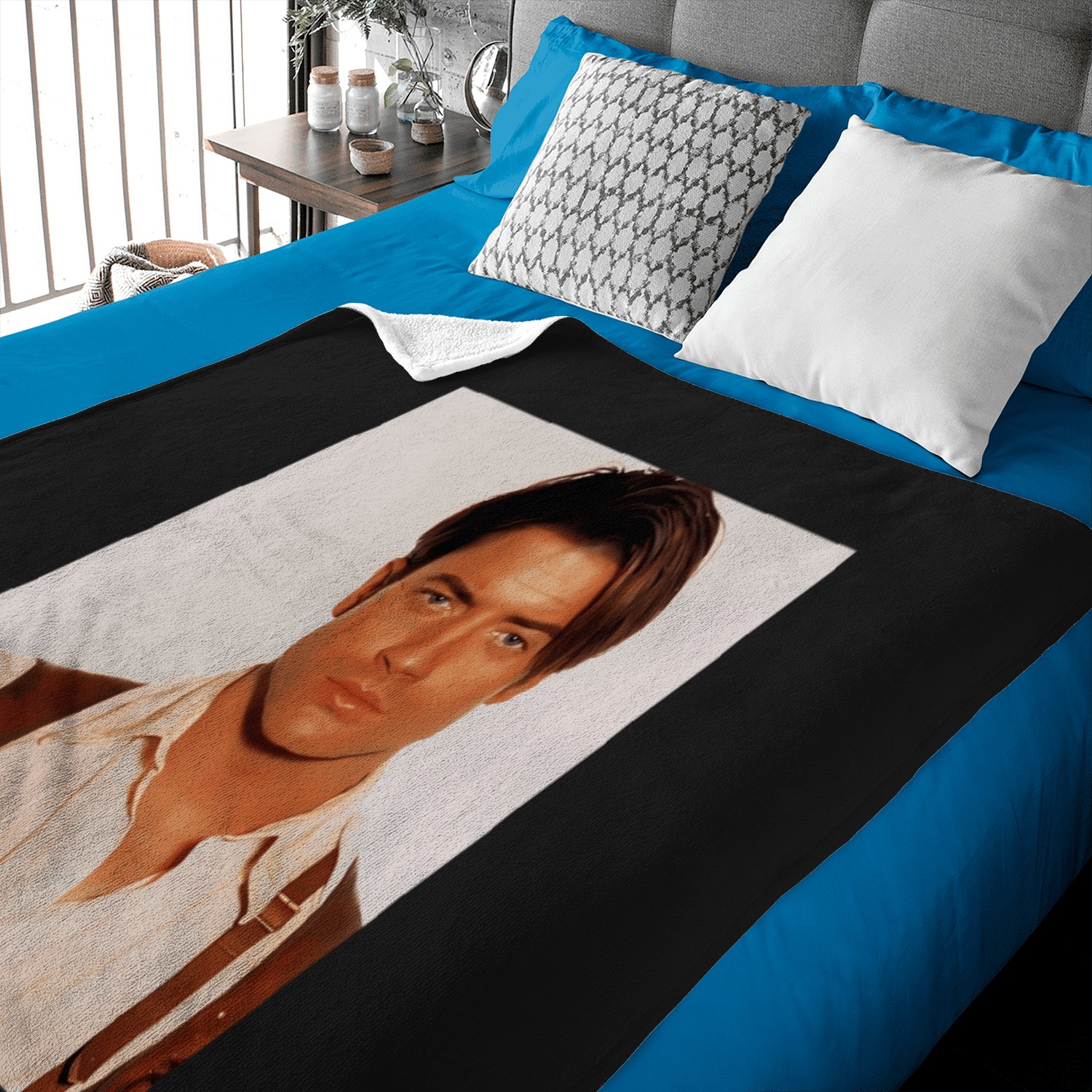 Brendan Fraser The Mummy T-shirt Baby Blankets