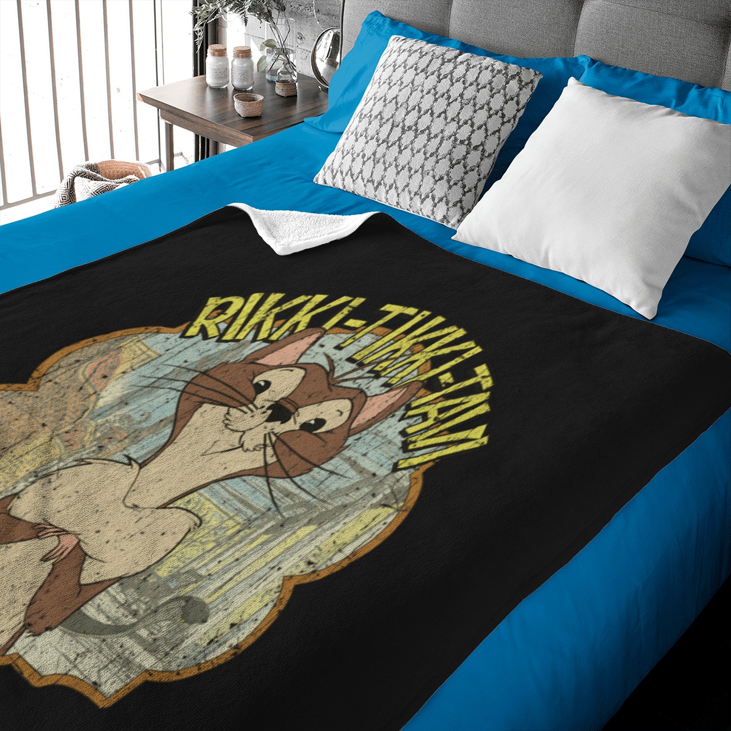 Rikki-tikki-tavi 1975 T-shirt Baby Blankets