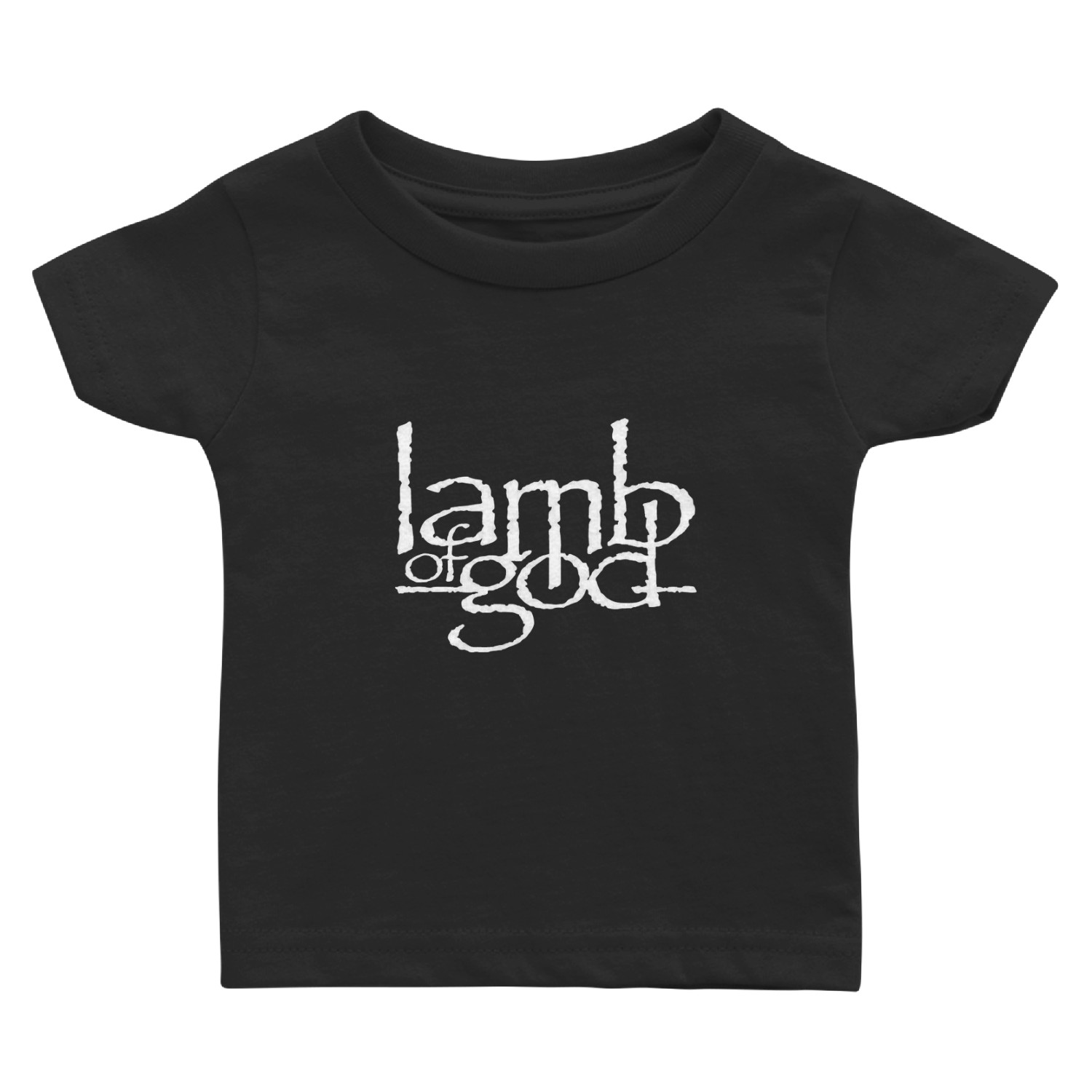 Logo Lamb Of God White Baby T-shirts