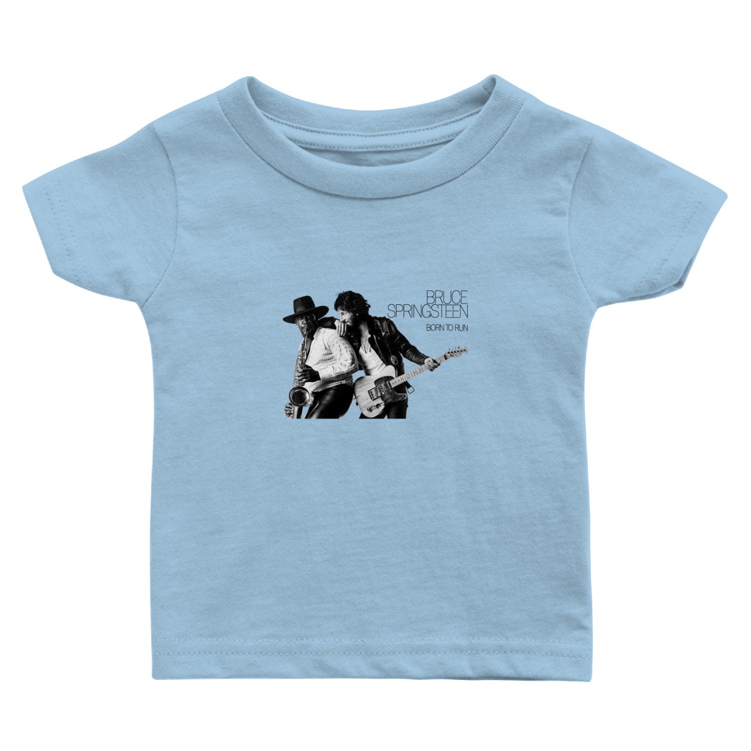 Unisex Cotton Baby T Shirts Bruce Springsteen &amp; The E Street Band Tour Born To Run