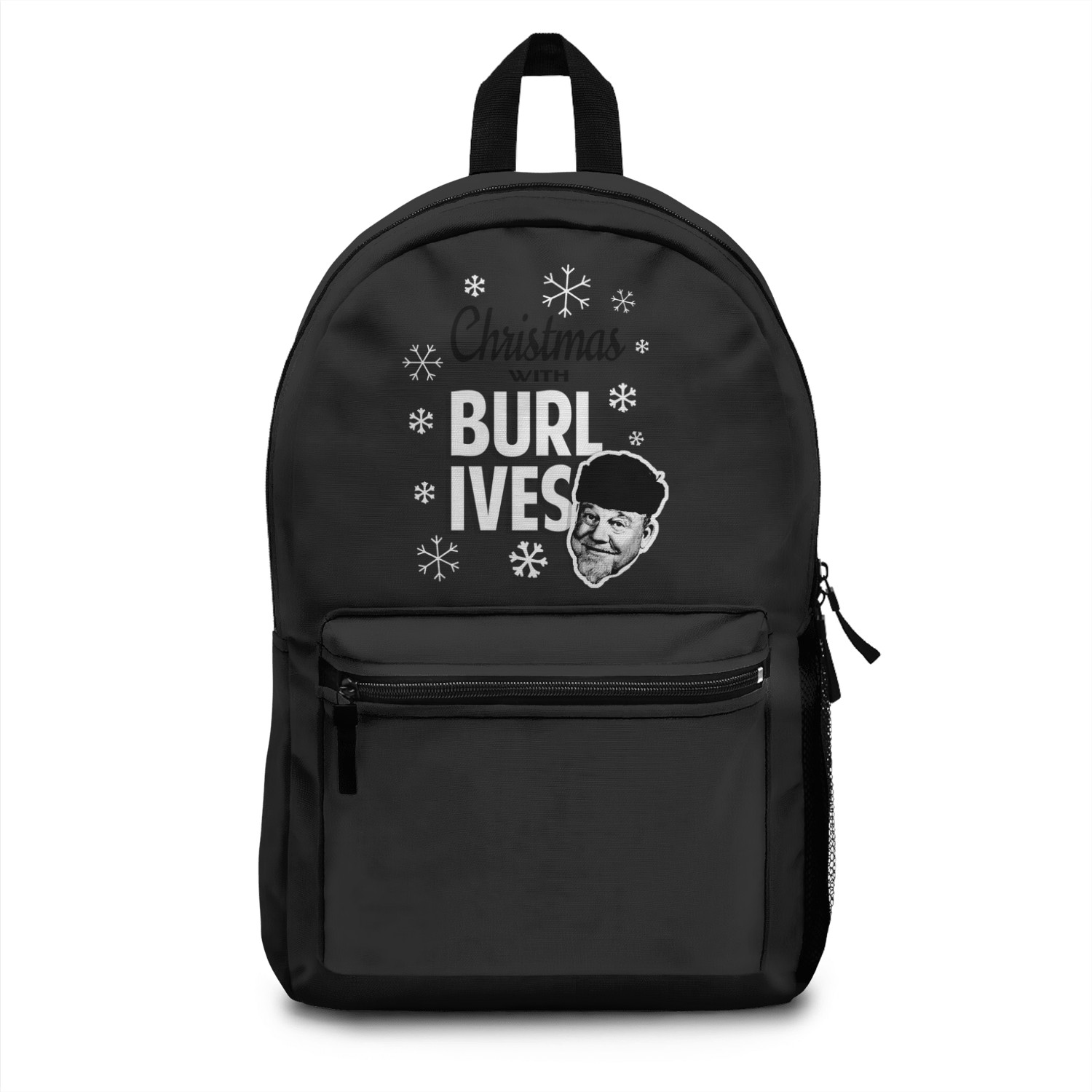 Christmas-with-burl-ives Drawstring Bags Backpacks