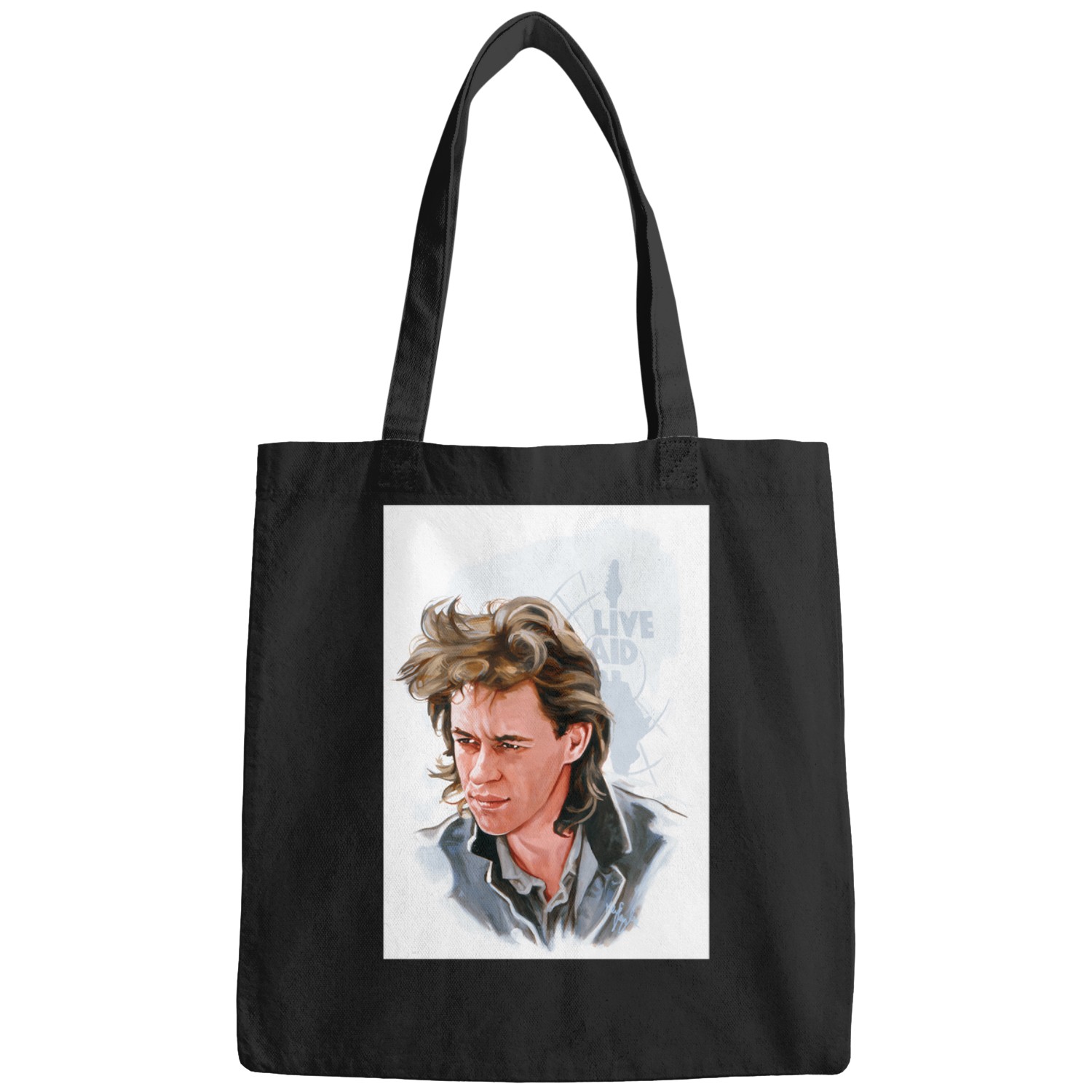 Image of Bob Geldof T-shirt Bags