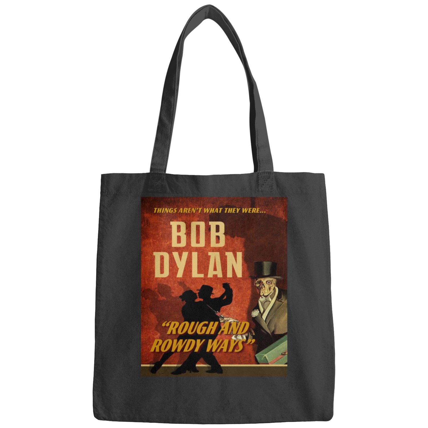 Image of Bob Dylan Rough And Rowdy Ways Tour 2022 Bags