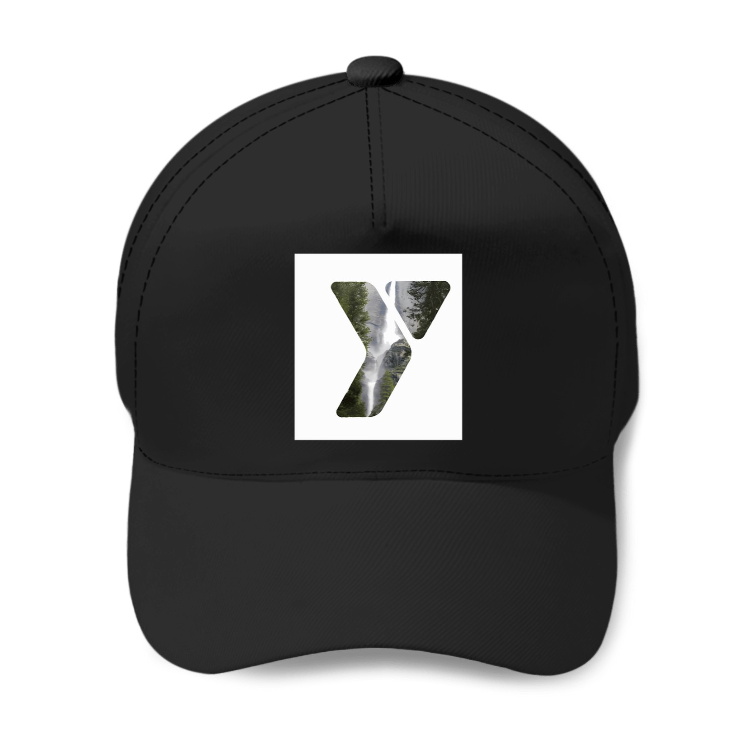 Ymca-waterfall-logo T-shirt Baseball Caps